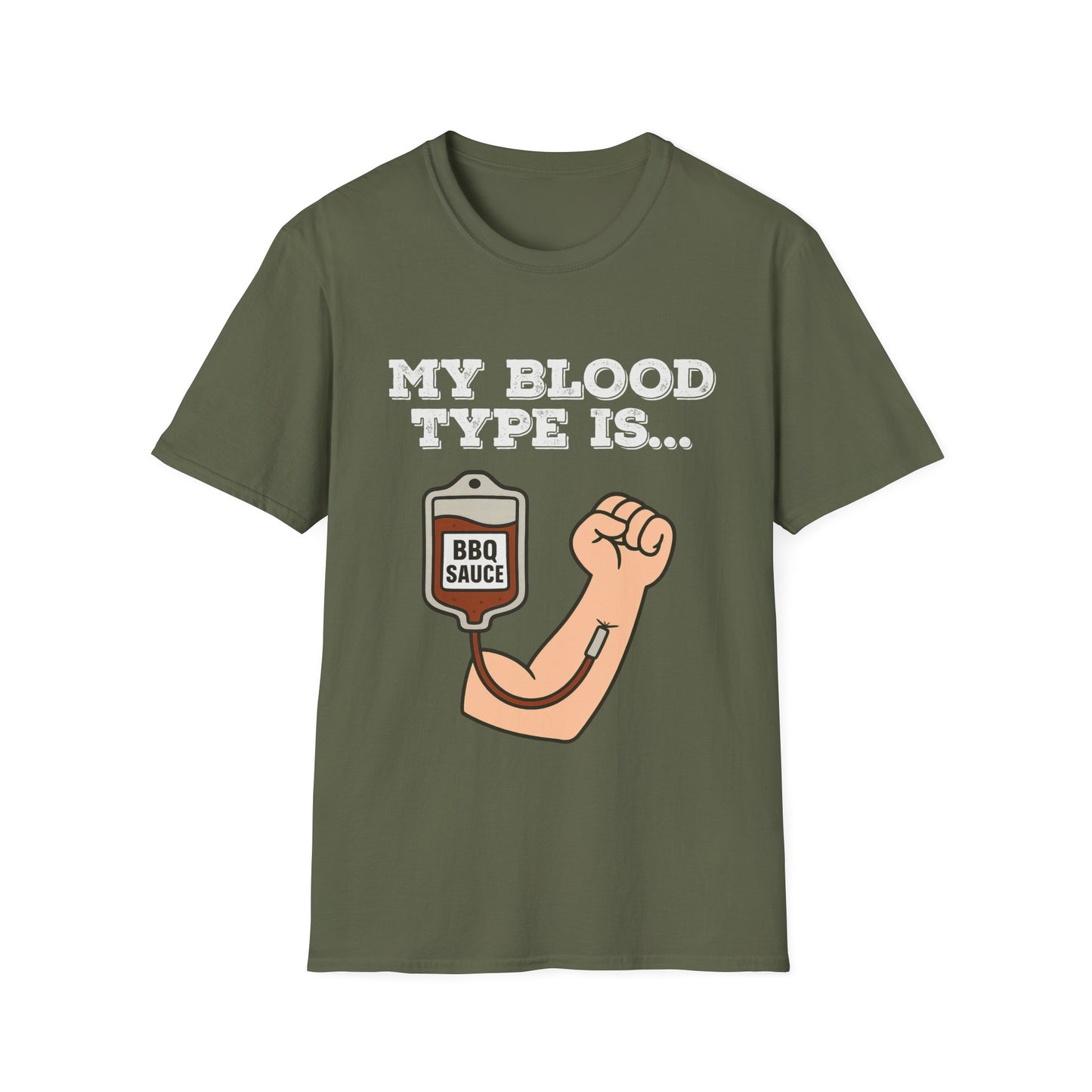 My Blood Type Is BBQ Sauce T-Shirt
