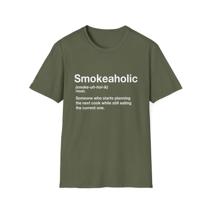 Smokeaholic Definition T-Shirt
