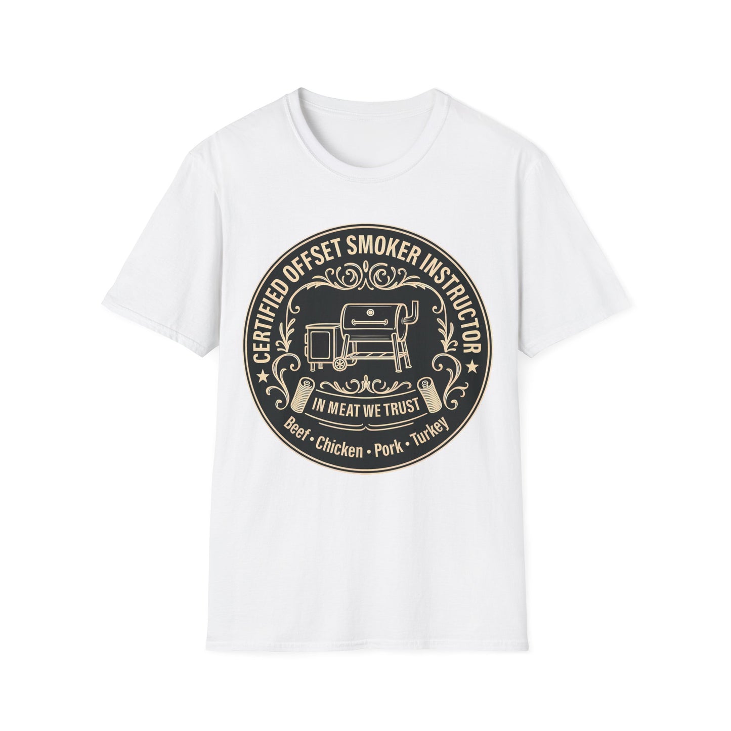 Certified Offset Smoker Instructor T-Shirt