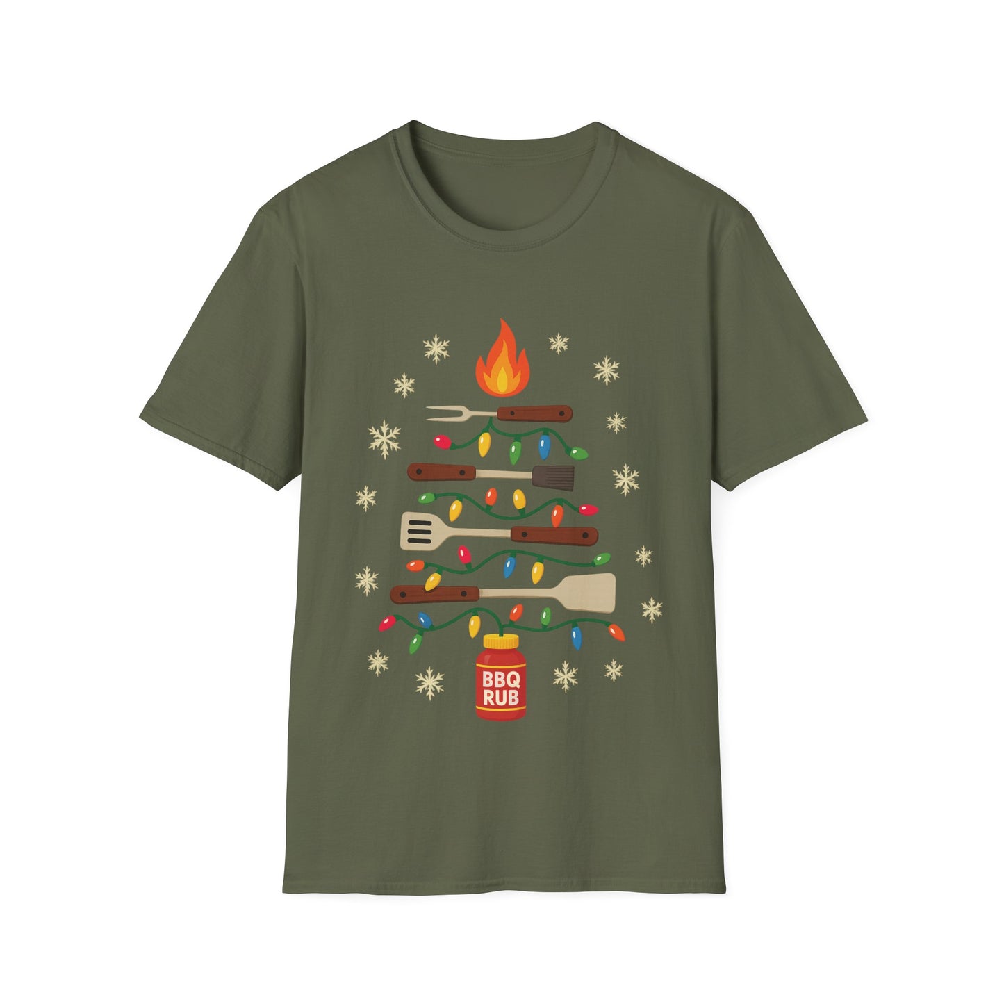 BBQ Tools Christmas Tree T-Shirt