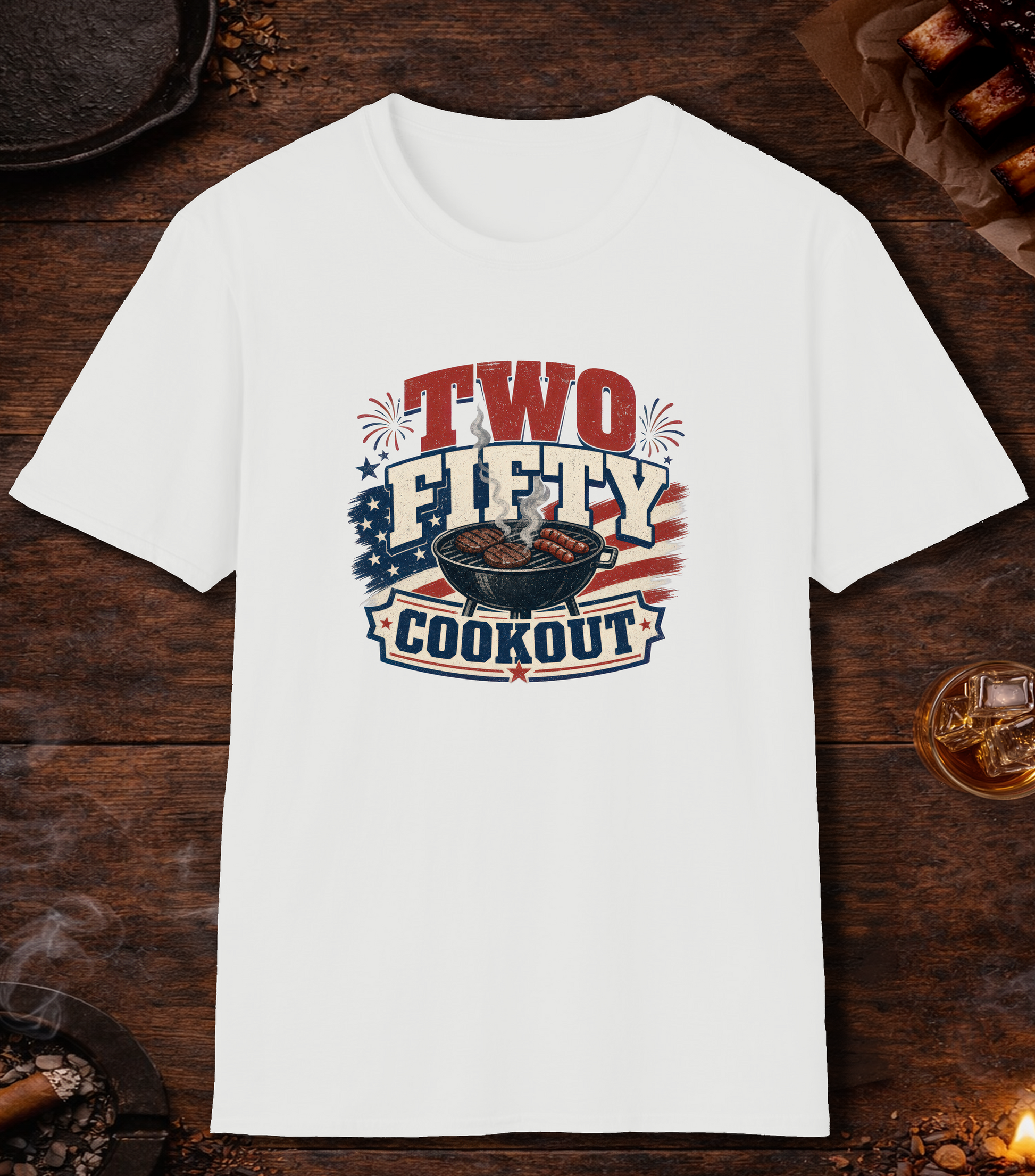 250 Cookout T-Shirt - White