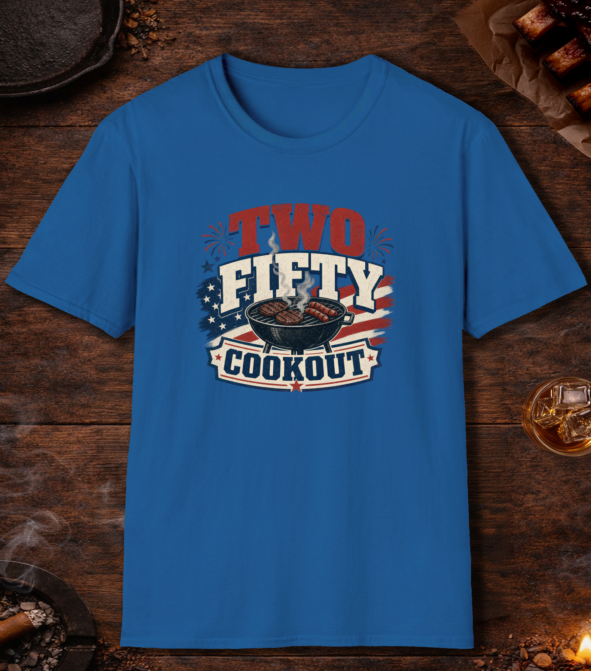 250 Cookout T-Shirt - Royal