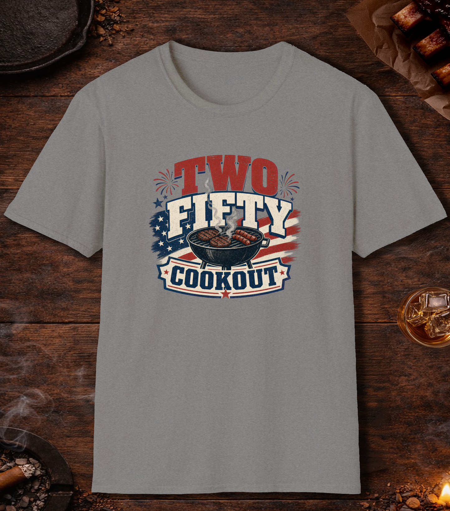 250 Cookout T-Shirt - Sport Grey