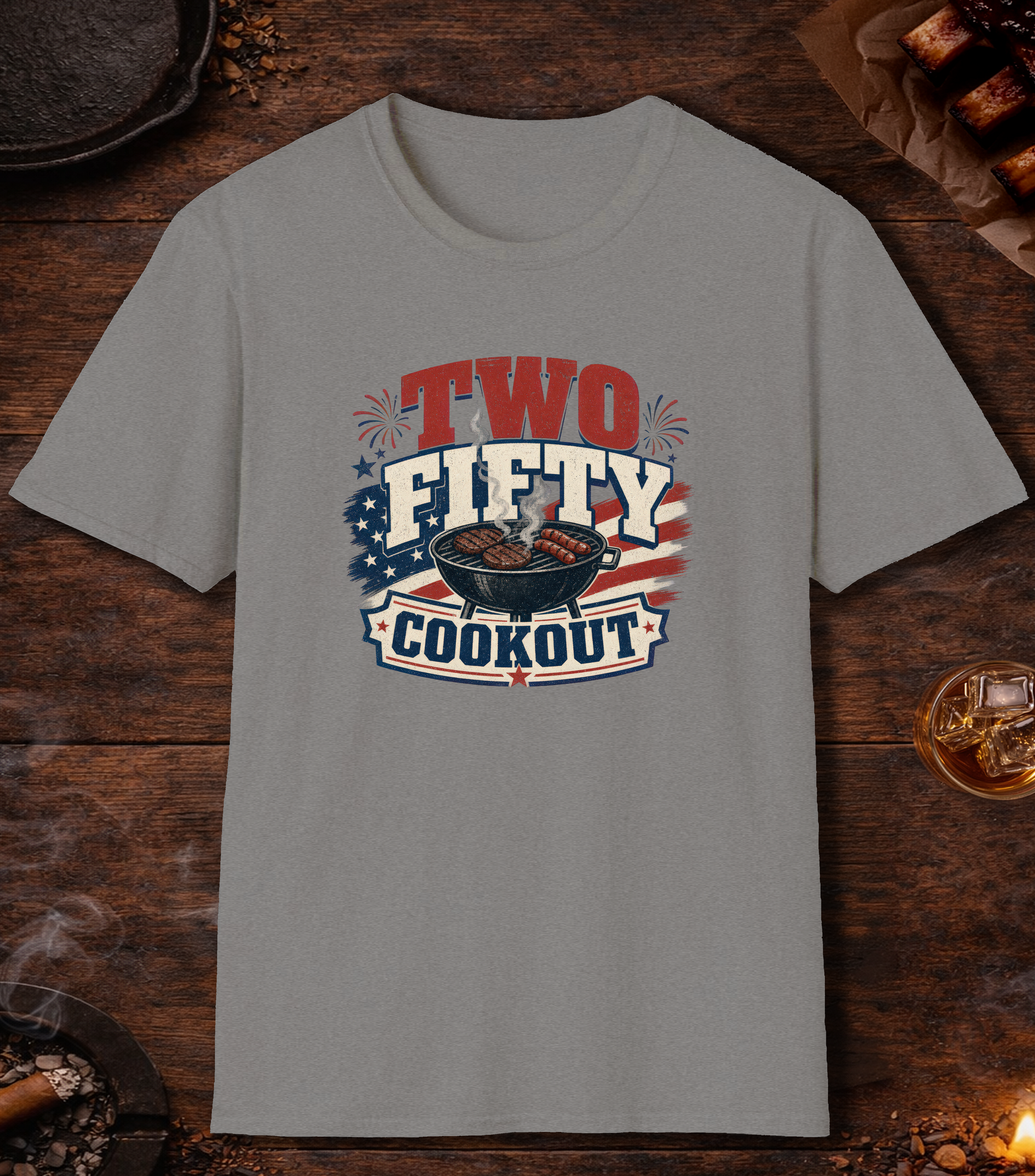 250 Cookout T-Shirt - Sport Grey
