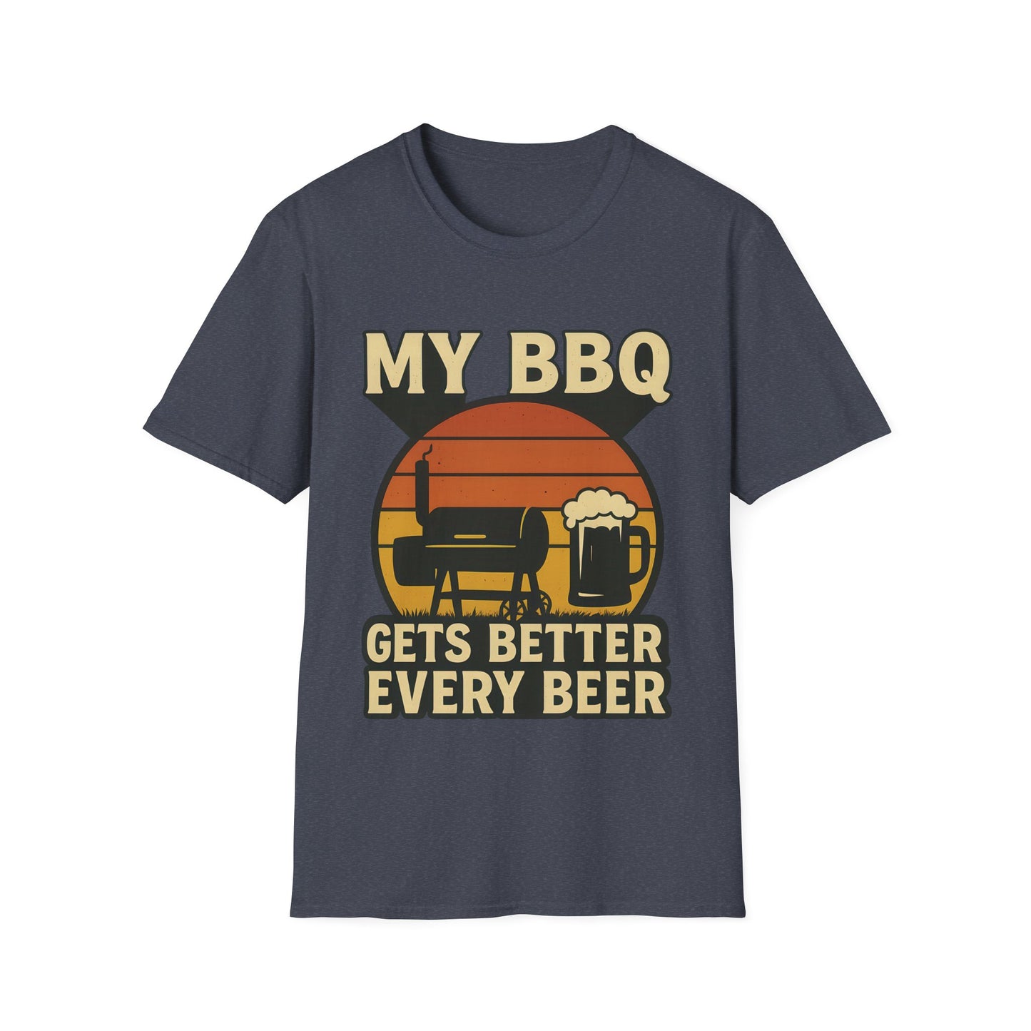My BBQ Gets Better Every Beer T-Shirt