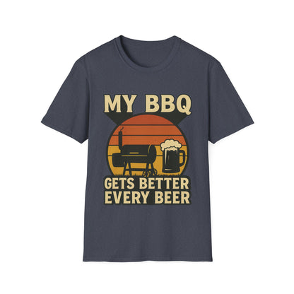 My BBQ Gets Better Every Beer T-Shirt