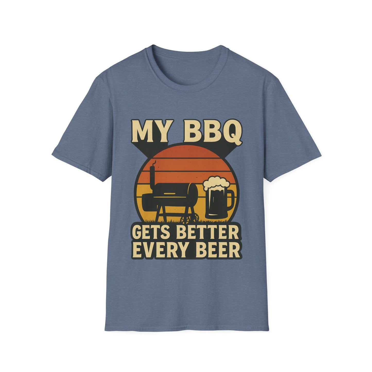 My BBQ Gets Better Every Beer T-Shirt