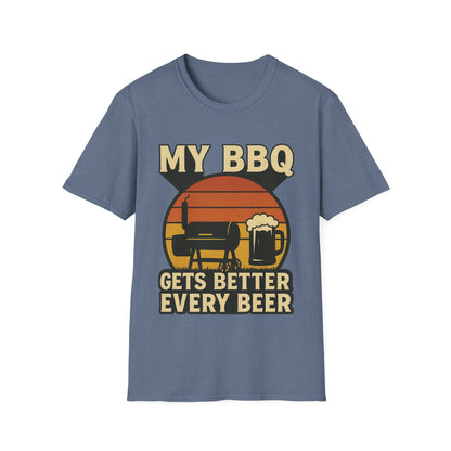 My BBQ Gets Better Every Beer T-Shirt