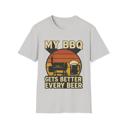 My BBQ Gets Better Every Beer T-Shirt