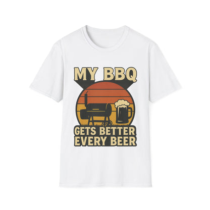 My BBQ Gets Better Every Beer T-Shirt