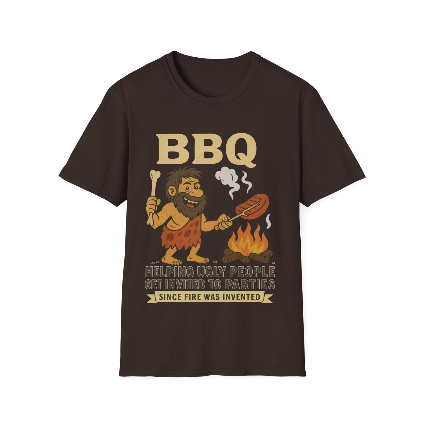 BBQ Helping Ugly People Get Invited To Parties T-Shirt