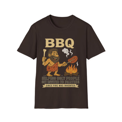 BBQ Helping Ugly People Get Invited To Parties T-Shirt