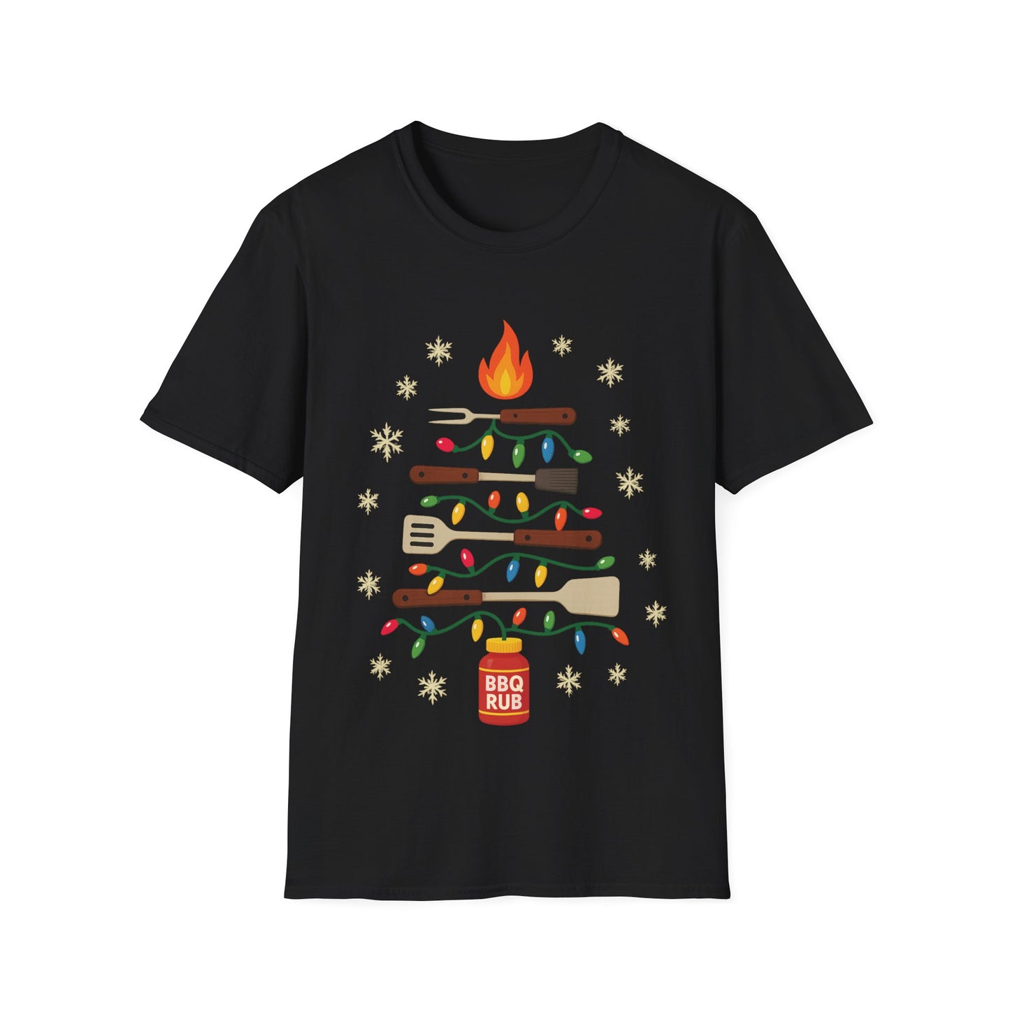 BBQ Tools Christmas Tree T-Shirt