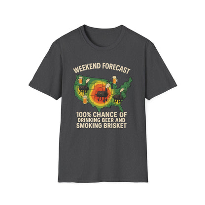 Weekend Forecast: Beer And Brisket T-Shirt
