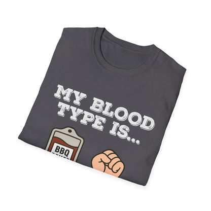 My Blood Type Is BBQ Sauce T-Shirt