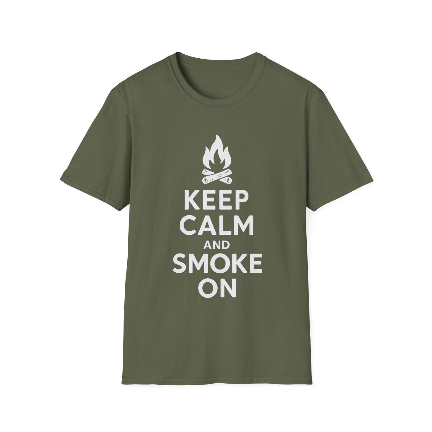 Keep Calm And Smoke On T-Shirt