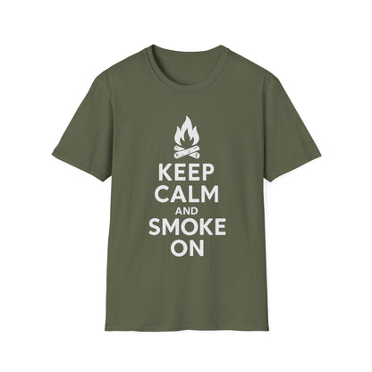 Keep Calm And Smoke On T-Shirt