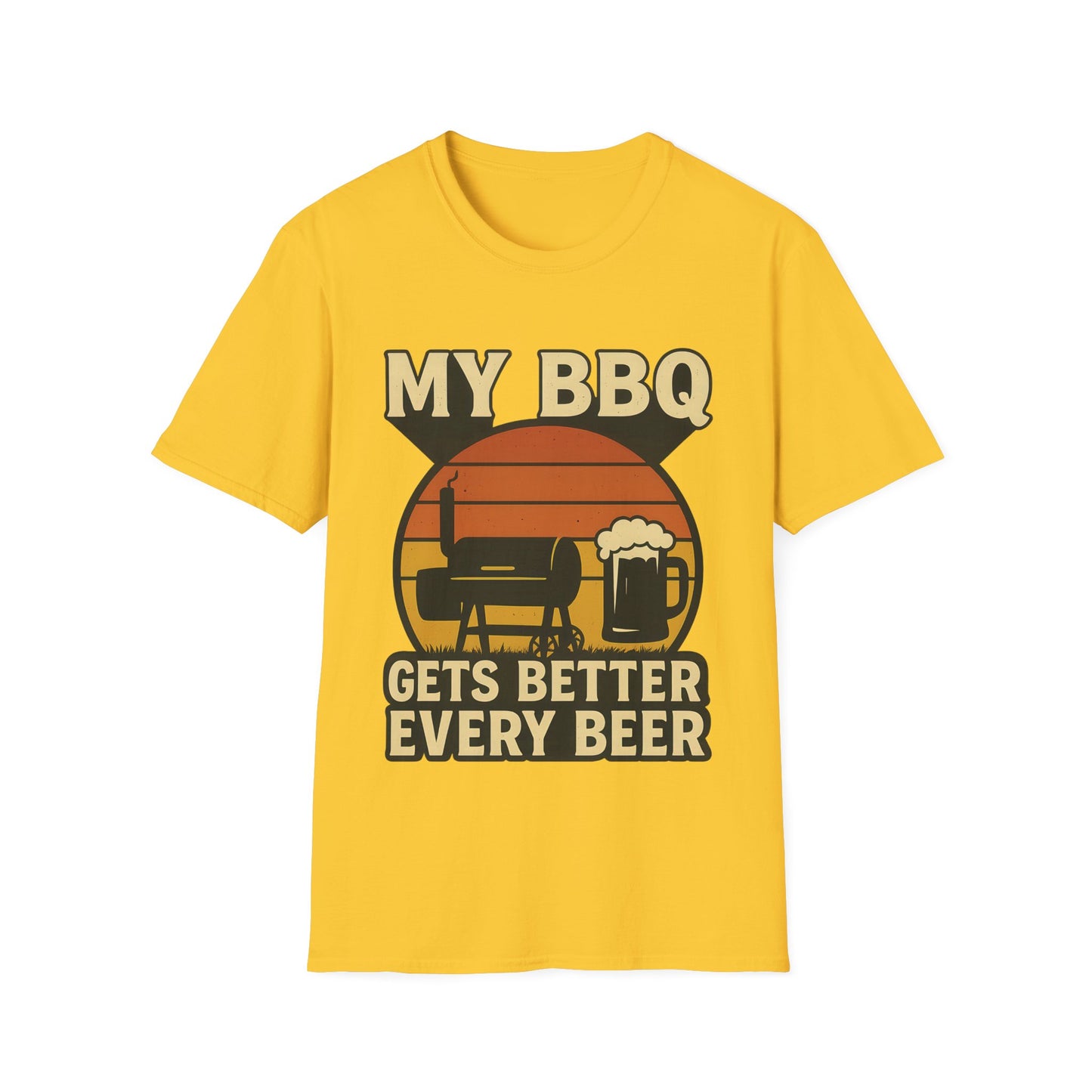 My BBQ Gets Better Every Beer T-Shirt