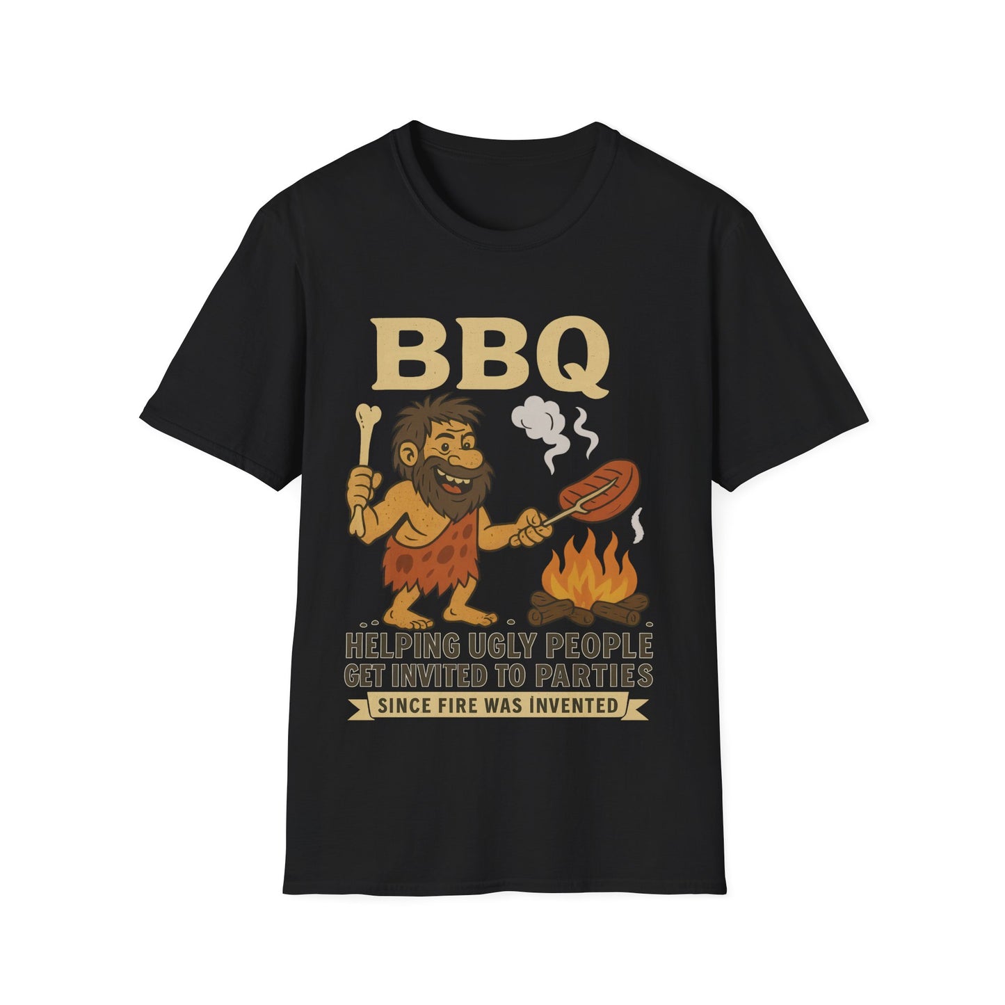 BBQ Helping Ugly People Get Invited To Parties T-Shirt