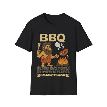 BBQ Helping Ugly People Get Invited To Parties T-Shirt