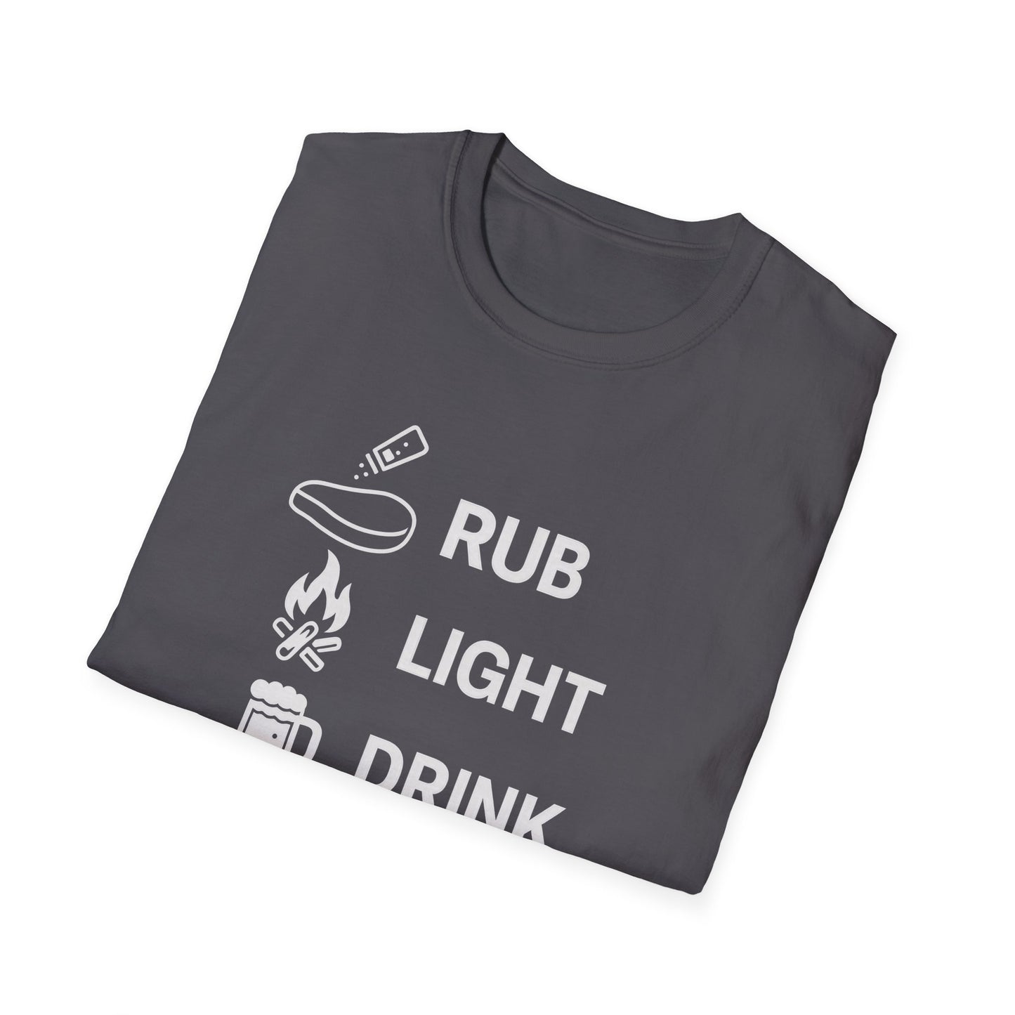 Rub Light Drink Wait Repeat T-Shirt