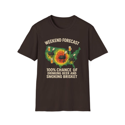 Weekend Forecast: Beer And Brisket T-Shirt