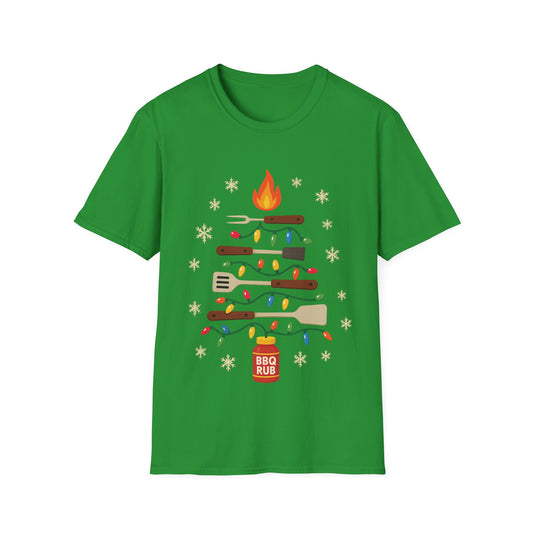 BBQ Tools Christmas Tree T-Shirt
