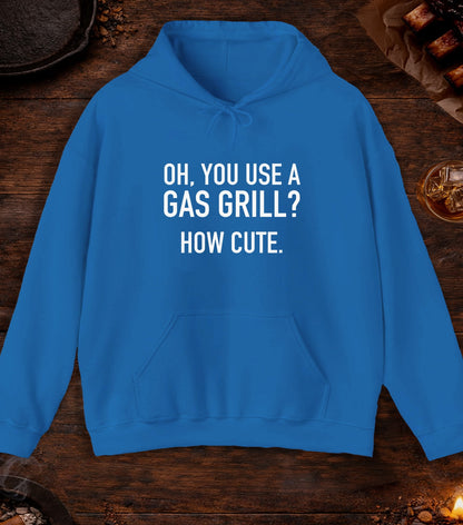 Gas Grill How Cute Hoodie - Royal
