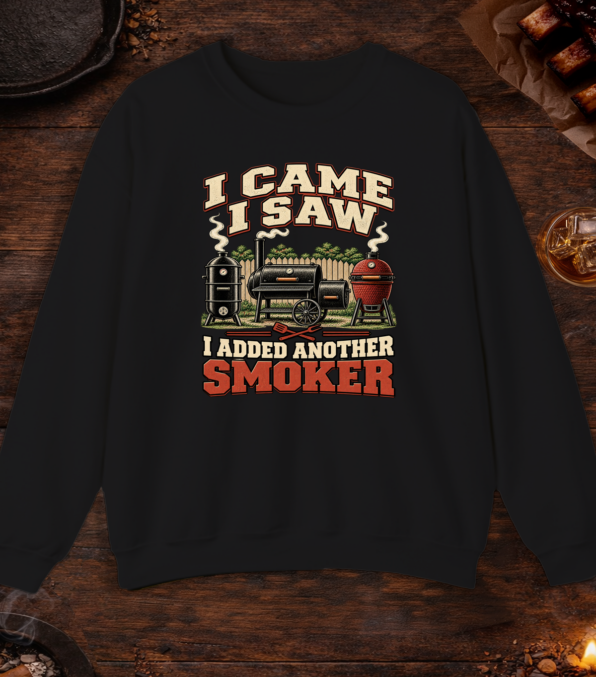 Added Another Smoker - Black