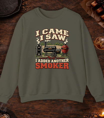Added Another Smoker - Military Green