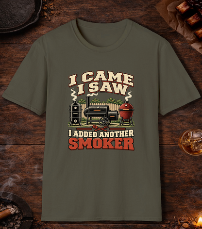 Added Another Smoker - Military Green