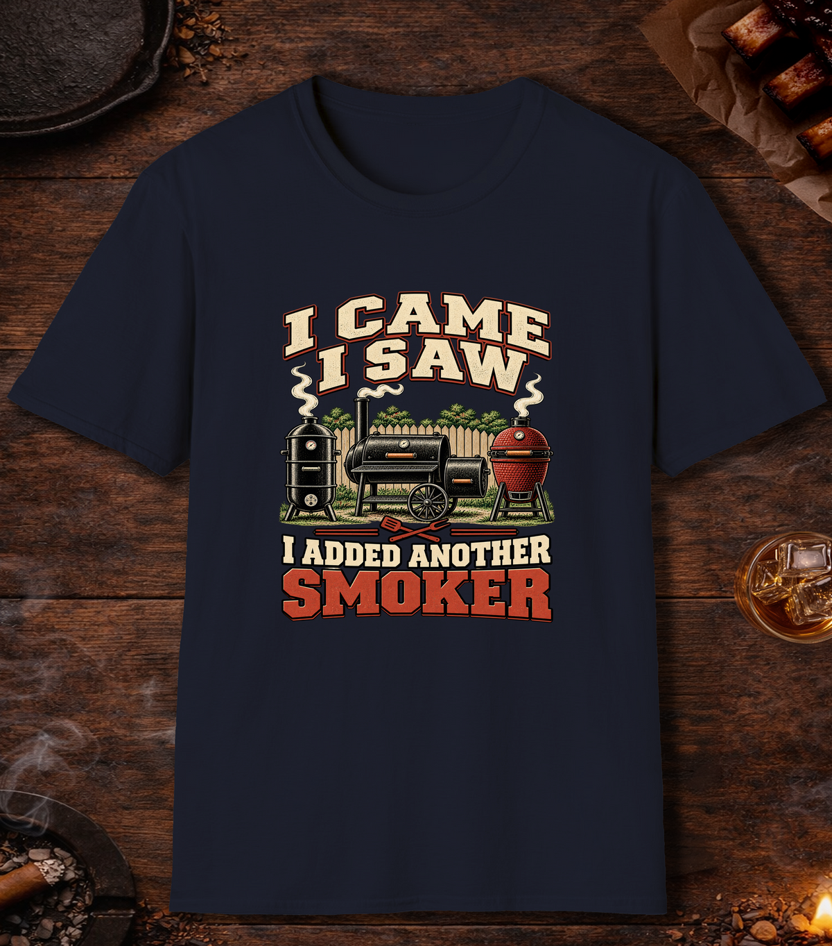 Added Another Smoker - Navy