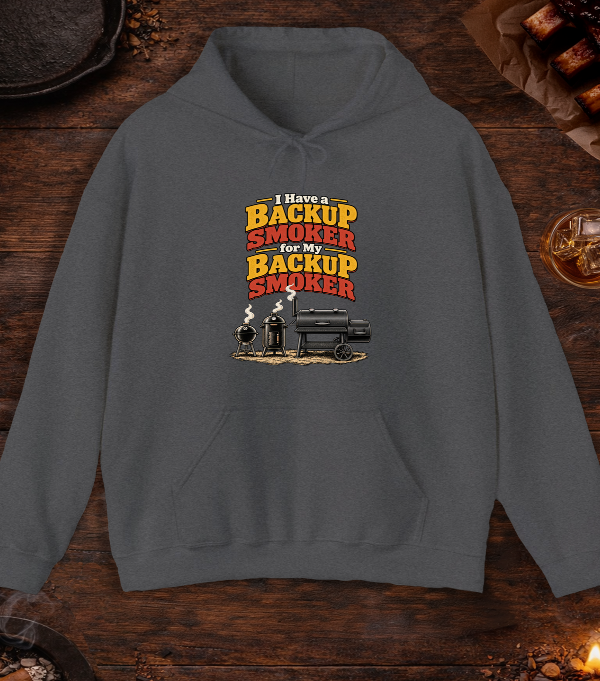Backup Smoker - Dark Heather