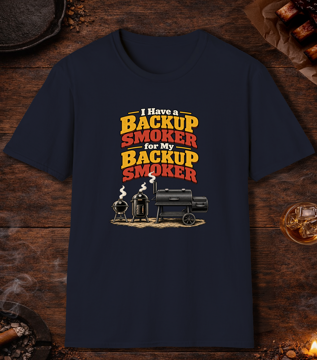 Backup Smoker - Navy