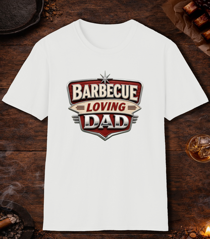 BBQ Loving Dad T-Shirt - White