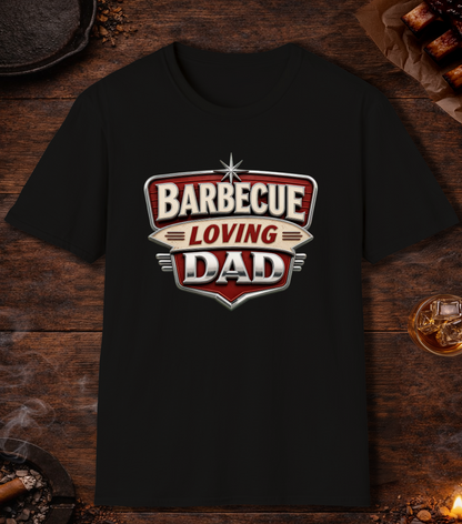 BBQ Loving Dad T-Shirt - Black