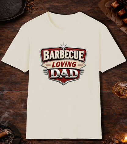 BBQ Loving Dad T-Shirt - Natural