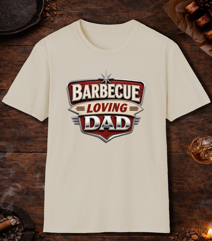 BBQ Loving Dad T-Shirt - Sand