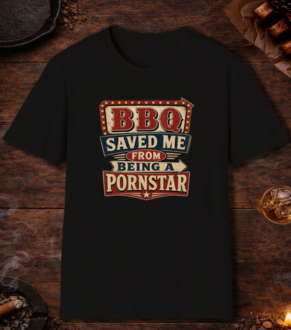 BBQ Saved Me T-Shirt - Black