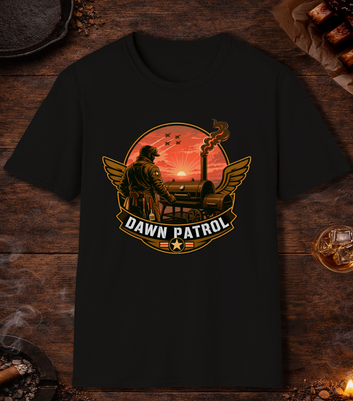 Dawn Patrol T-Shirt - Black