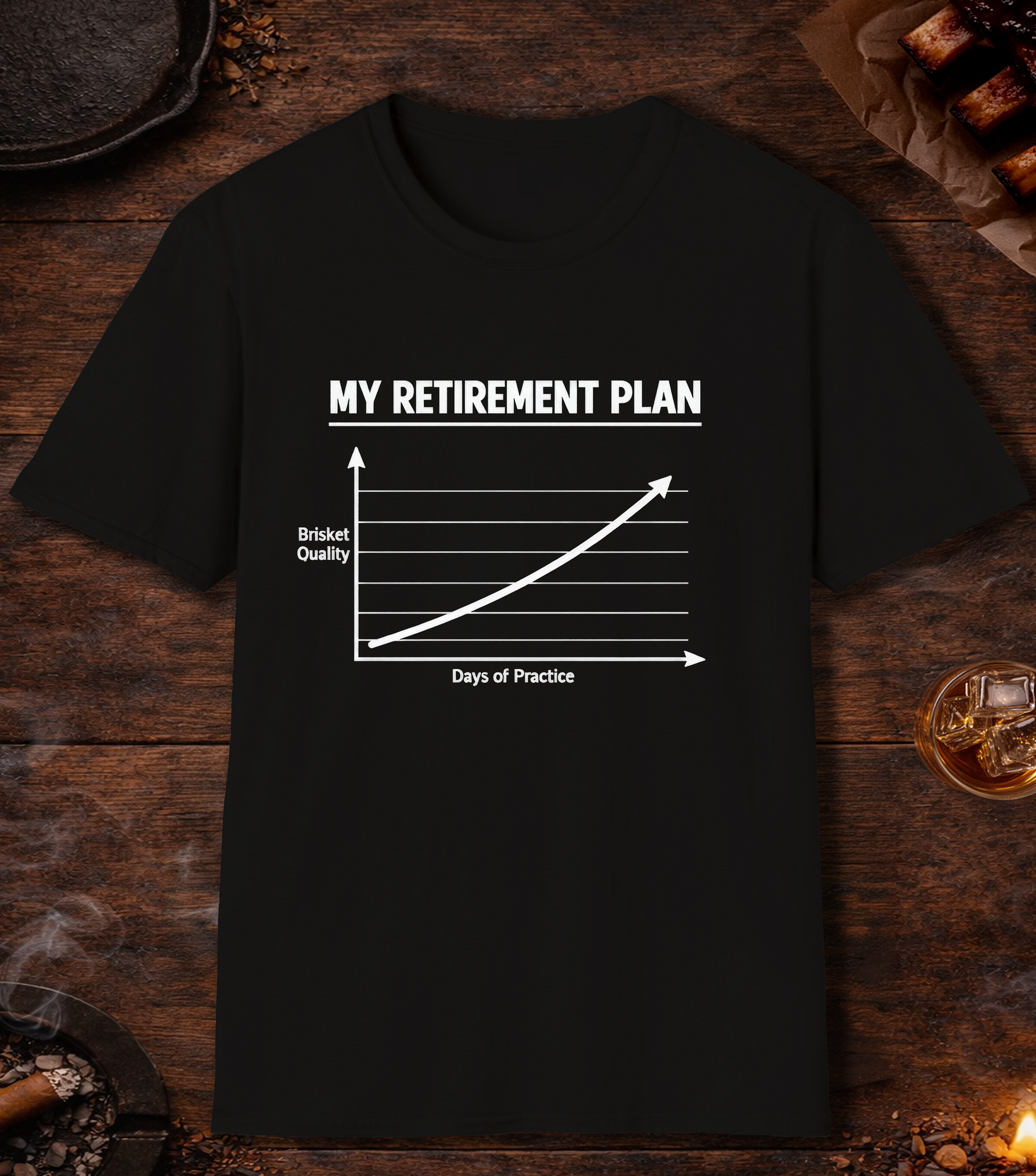 My Retirement Plan T-Shirt - Black