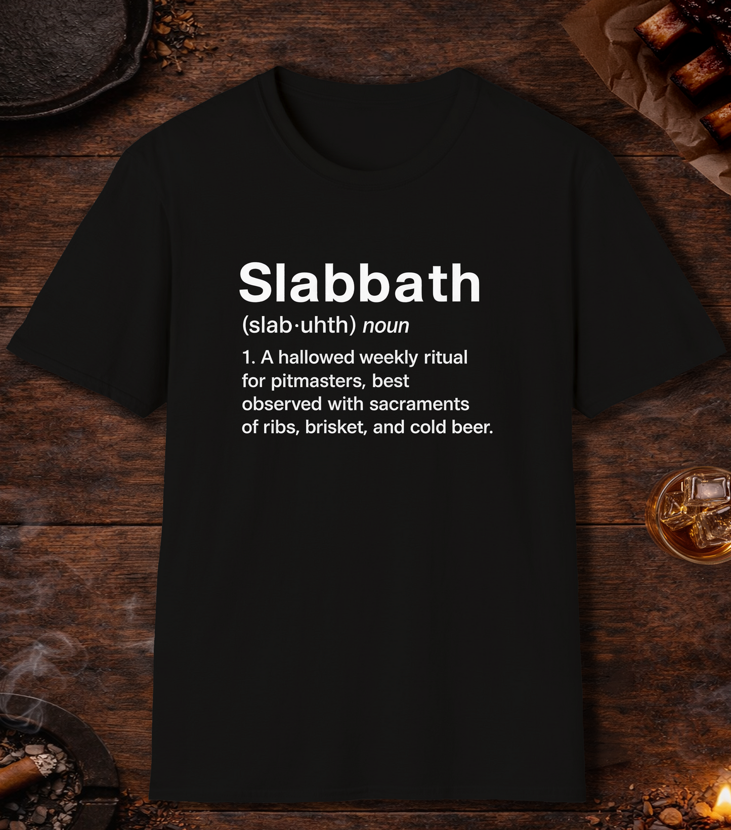 Slabbath Definition T-Shirt - Black