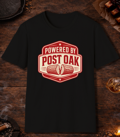 Powered by Post Oak T-Shirt - Black