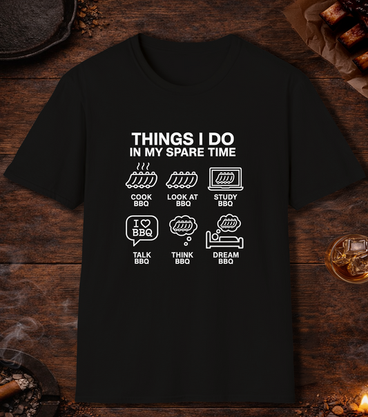 Spare Time T-Shirt - Black