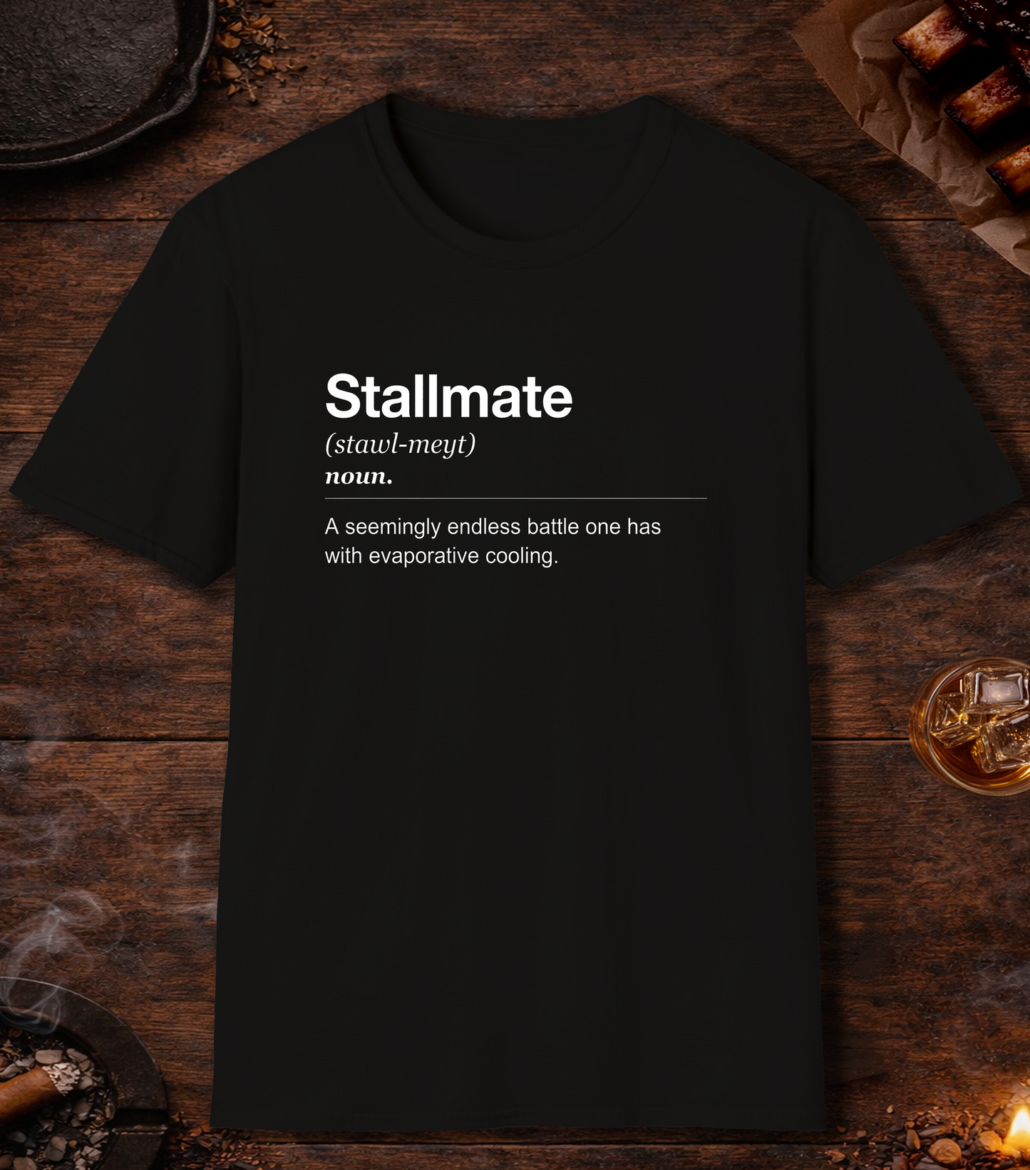 Stallmate Definition T-Shirt - Black