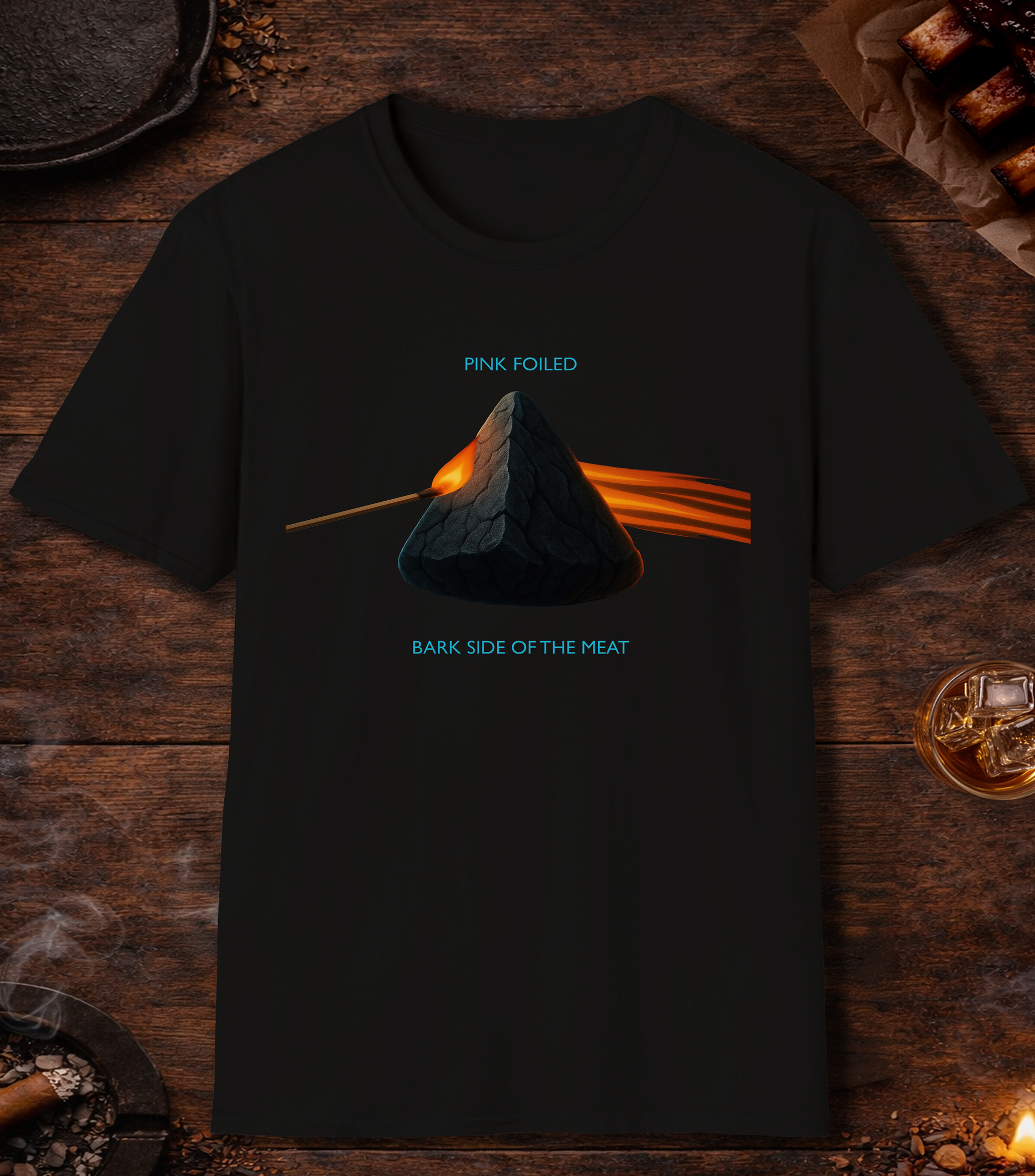 Bark Side Of The Meat T-Shirt - Black