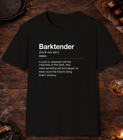 Barktender Definition T-Shirt - Black