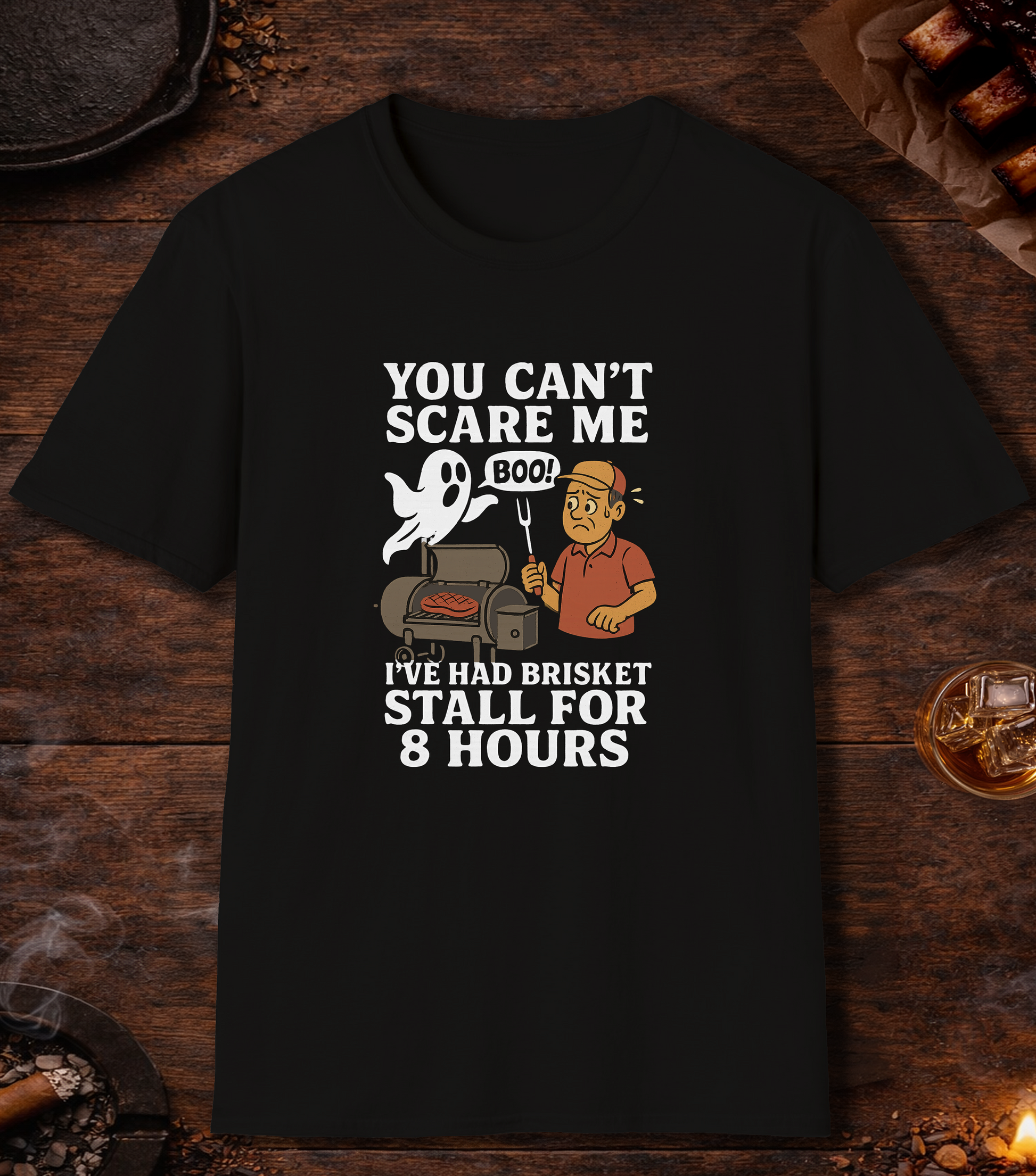 You Cant Scare Me T-Shirt - Black