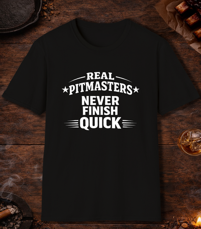 Pitmasters Never Finish Quick T-Shirt - Black