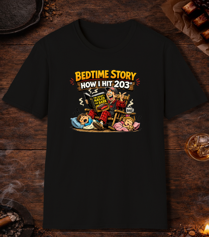 Brisket Bedtime Story T-Shirt - Black